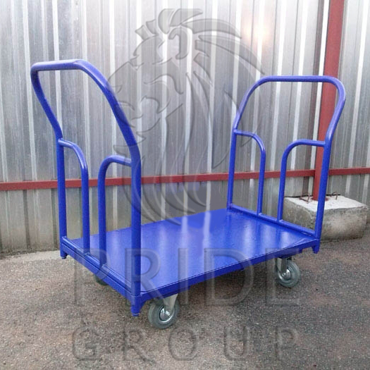 Тележка платформенная с двумя ручками 600х1200 ТП-Д 300